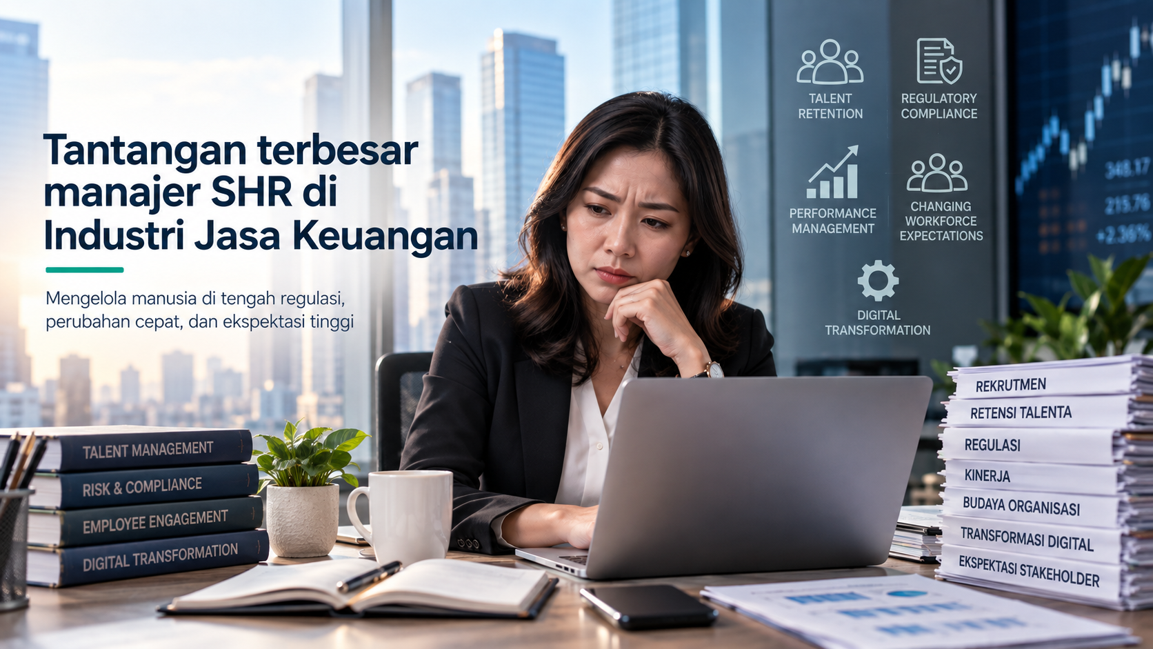 Tantangan terbesar manajer HR di industri jasa keuangan