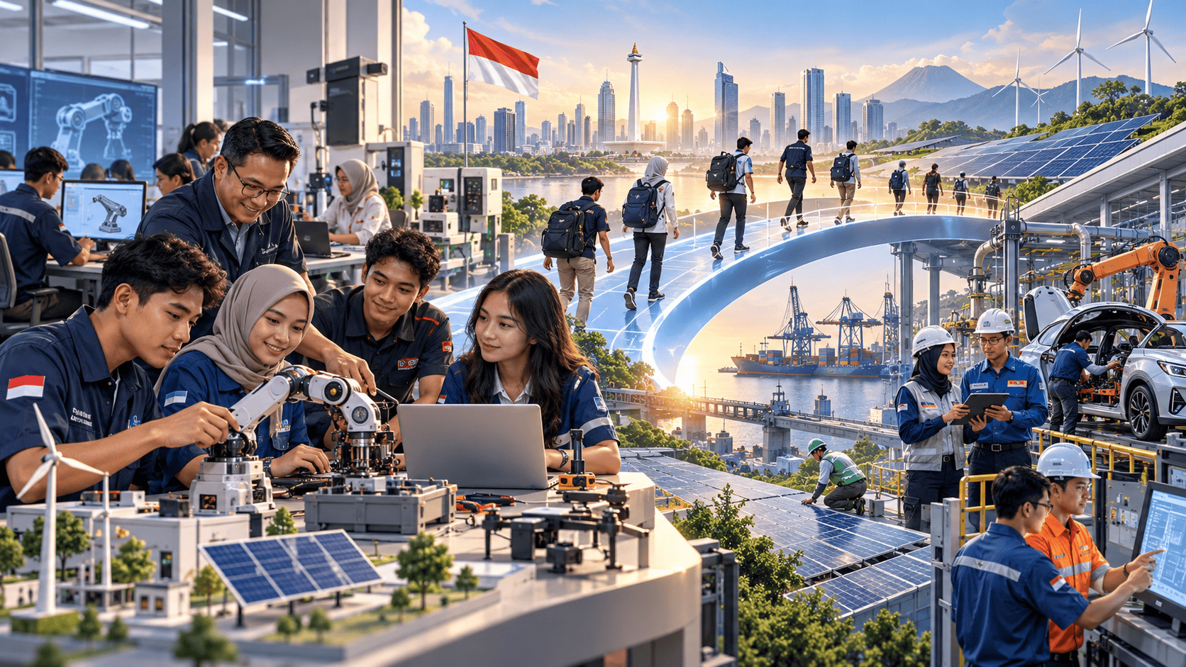 Pendidikan vokasi 2027: Dari ruang kelas ke industri, siapkah Indonesia menutup skills gap?